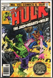 The Incredible Hulk #214 (1977) Hulk