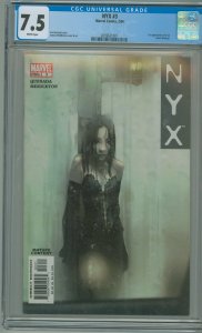 NYX #3 (2004) CGC 7.5! 1st Appearance of X-23!