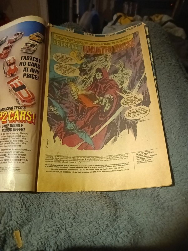 Secrets Of Haunted House 3 11 22 42 DC Comics Bronze Age Lot Run Set Collection