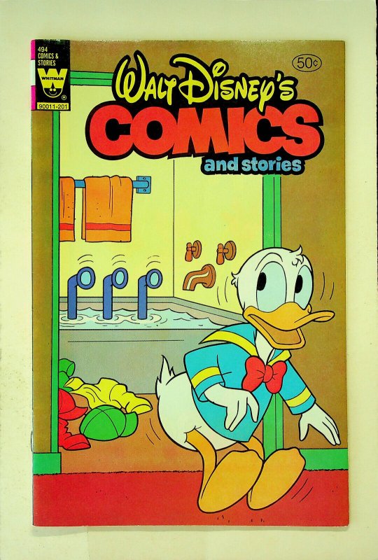 Walt Disney's Comics and Stories #494 (1981, Whitman) - Very Fine/Near Mint