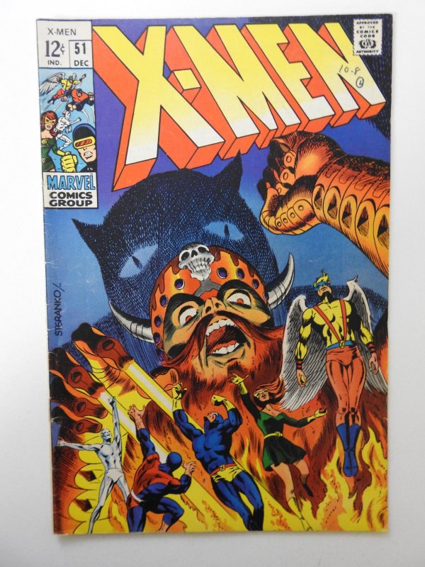 The X-Men #51  (1968) VG+ Condition!