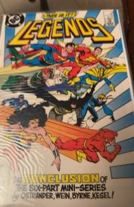 Legends #6 Direct Edition (1987) Superman 