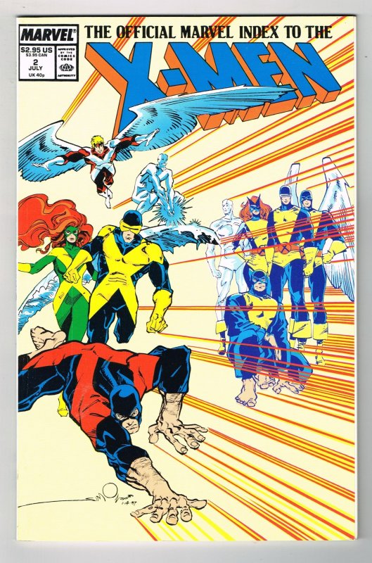 The Official Marvel Index to the X-Men #2 (1987)                  REF:02