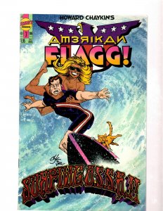 13 Comics American Flagg Vol I 50 Vol 2: 1 2 3 4 5 7 8 9 10 11 12 Special 1 GK49