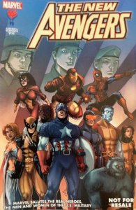 The New Avengers: American Armed Forces Exclusive #3 (2006)  