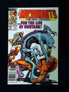 Micronauts The New Voyages #8  Marvel Comics 1985 Vf/Nm Newsstand