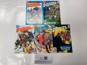 5 Atari Force DC comic books Special #1 #2 3 4 5 24 KM40
