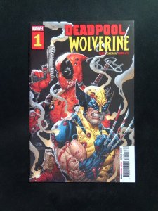 DEADPOOL WOLVERINE  #1 MAIN COVER MARVEL 2025 SIGNED BY BEN PERCY W/ COA