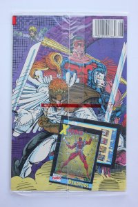 X-Force #1 Deadpool Card  (1991) X-Force NM