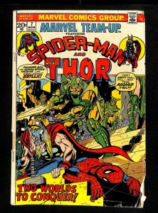 Marvel Team-up #7 Spider-Man Thor!