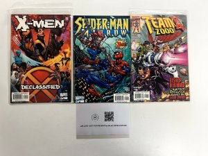 3 Marvel Comics X-Men # 1 + Team X 2099 # 1 + Spiderman #1 Avengers Thor 21 JS16