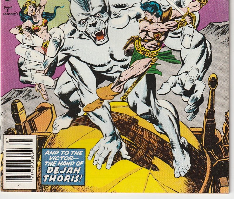 John Carter Warlord of Mars(Marvel) # 2