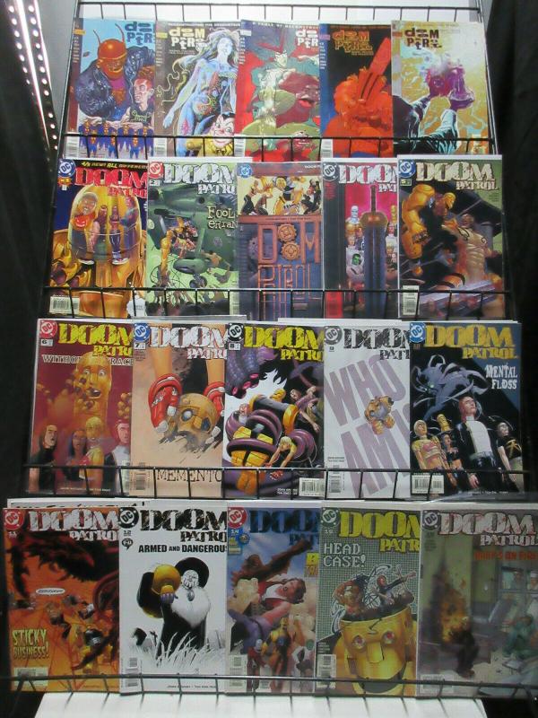 Doom Patrol (DC 1989-2016) Mini-Library of 91Diff! Morrison Pollack Byrne +++