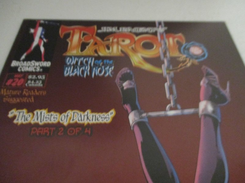 Tarot Witch of the Black Rose #20(2003)Adult Comic Book Broadsword Grade NM- 9.2