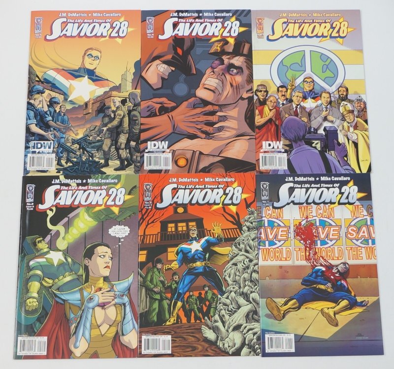 Life and Times of Savior 28 #1-5 VF/NM complete series + variant ; IDW (AB48)