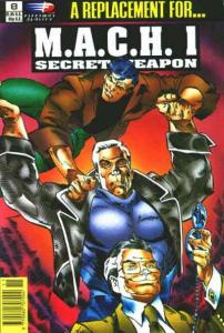 M.A.C.H. 1 #8 FN ; Fleetway Quality | MACH 1 Secret Weapon