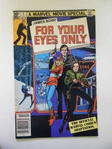 James Bond For Your Eyes Only #1 (1981) VG/FN Condition
