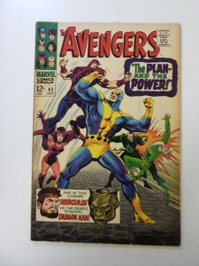 The Avengers #42 (1967) FN- condition