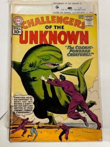 CHALLENGERS of the UNKNOWN 20 GOOD Bob Brown July 1961 DC Comics Silver Age