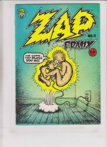 Zap Comix #0 VF (6th) print apex ROBERT CRUMB underground comix