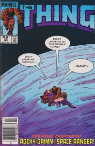 Thing, The #22 (Mark Jewelers) FN ; Marvel | John Byrne Fantastic Four Spin-Off