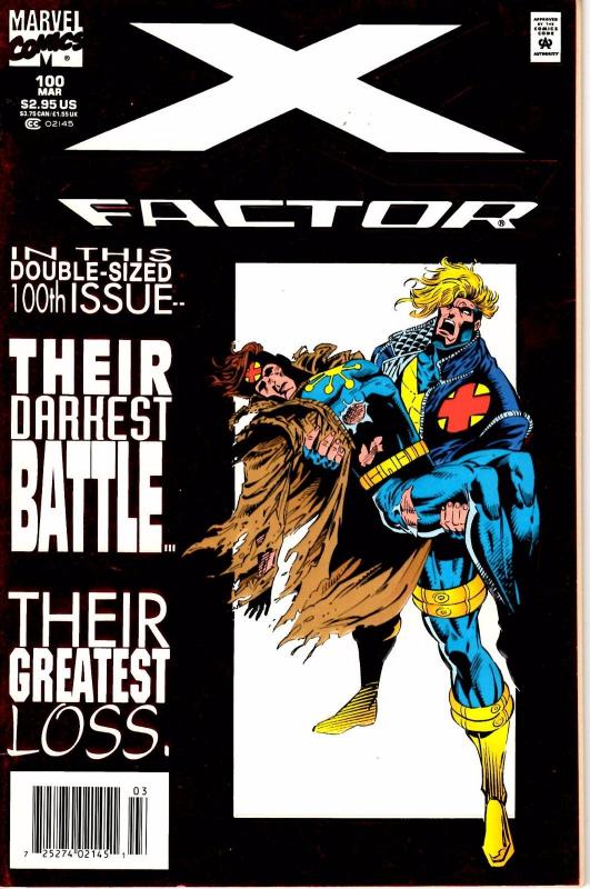 Lot Of 7 X-Factor Marvel Comic Book #93 94 96 97 98 99 100 Thor J193