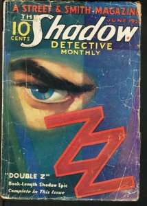 Shadow--June 1932--Pulp Magazine--Street and Smith--G