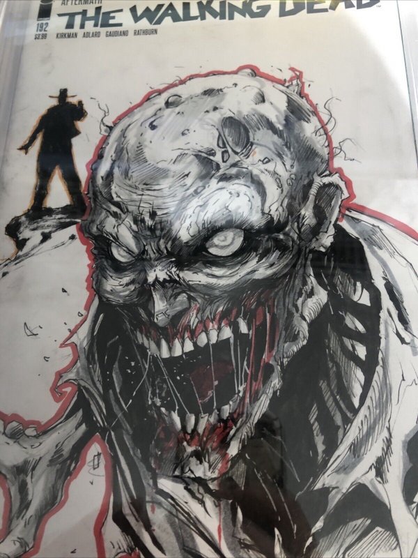 Walking Dead (2019) # 192 (CGC 9.8 SS) Signed & Sketch Idris Ducret * Image