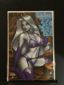 Lady Death : Cataclysmic Majesty #2 Enticer Edition signed by Brian Pulido