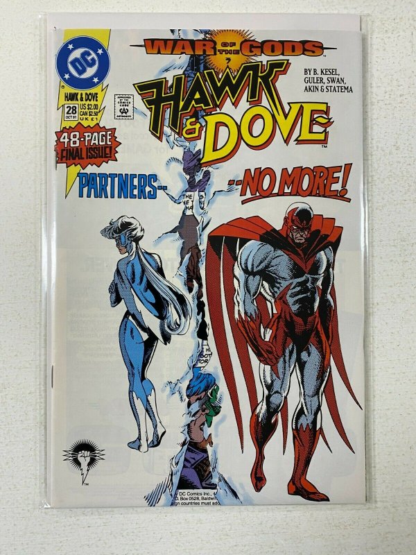 Hawk and Dove #28 (Last Issue) 8.0 VF (1991) 
