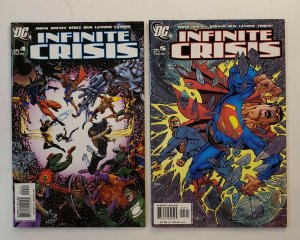 INFINITE CRISIS #1-7 COMPLETE SET 2005 IN HIGH GRADE NM DC COMICS