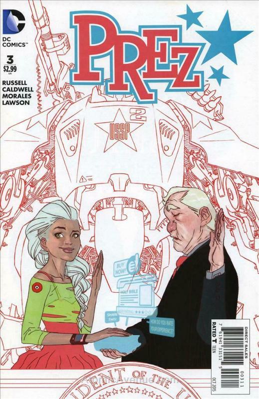 Prez (2nd Series) #3 VF/NM; DC | save on shipping - details inside