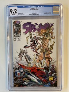 Spawn #9 CGC 9.2 - 1st Appearance Angela & Medieval Spawn