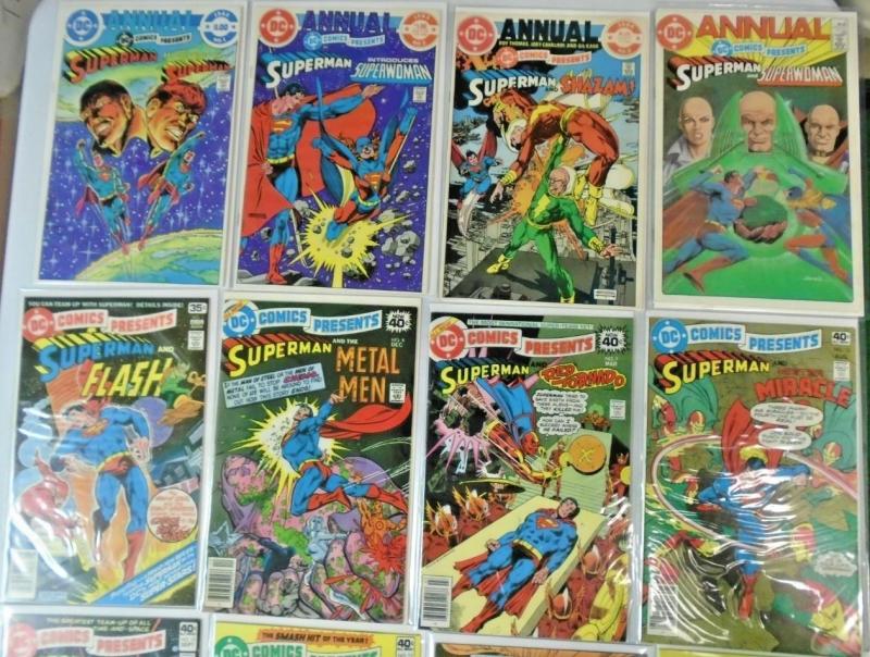 DC Comics Presents lot #1-89 + Annual 24 diff books 8.0 VF (1978-86)