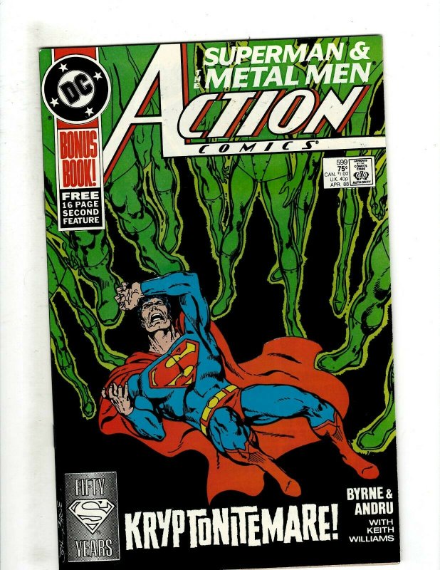 12 Action Comics Weekly DC Comics 577 584 585 586 587 590 591 592 597 598 + HG3