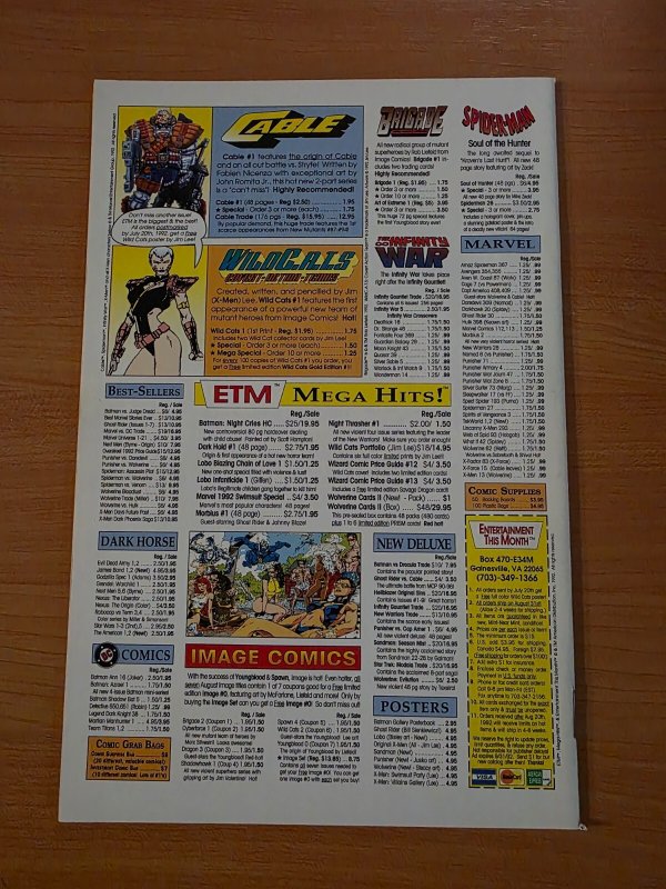 Warlock v2 #4 Direct Market Edition ~ NEAR MINT NM ~ 1992 Marvel Comics