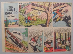 Lone Ranger Sunday Page by Fran Striker and Charles Flanders from 12/26/1943