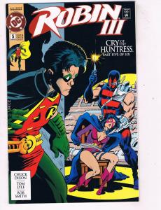 Robin 3 Cry of the Huntress (1992) #5 DC Comic Book King Snake KGBeast HH4 AD38