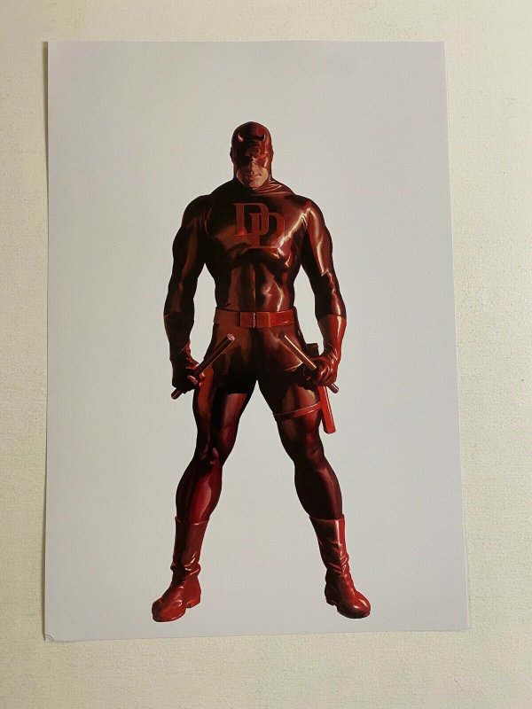 Daredevil Marvel Comics poster by Alex Ross