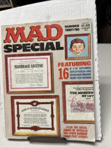 Mad Magazine Special Number Twenty-Two 22, 1977