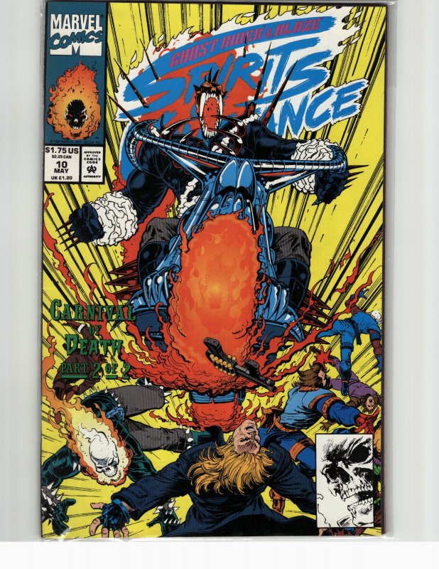 Ghost Rider/Blaze: Spirits of Vengeance #10 (1993) Ghost Rider