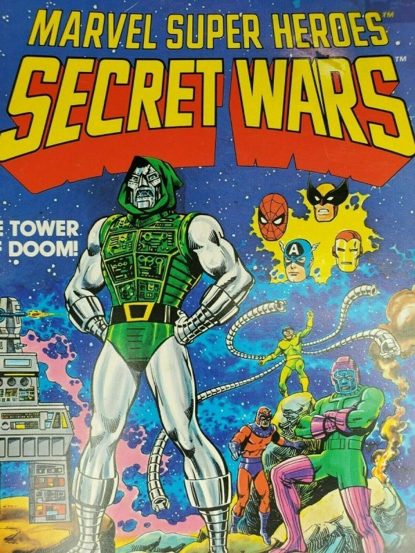 Seret Wars Sticker Book Adventures  Marvel Super Heroes unused Puzzle 