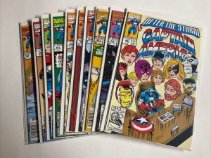 Captain America 401-410 Lot Run Set Near Mint- Nm- 9.2 Marvel