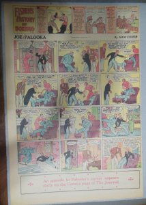 Joe Palooka Sunday Page by Ham Fisher from 5/26/1935 Rare Large Full Page Size