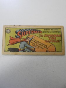 Superman: The Superman Time Capsule! Kellogg's Mini Comic Giveaway FN- s...