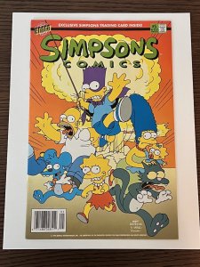 Simpsons Comics #5 (1994). VF/NM. Wraparound-c w/ trading card.