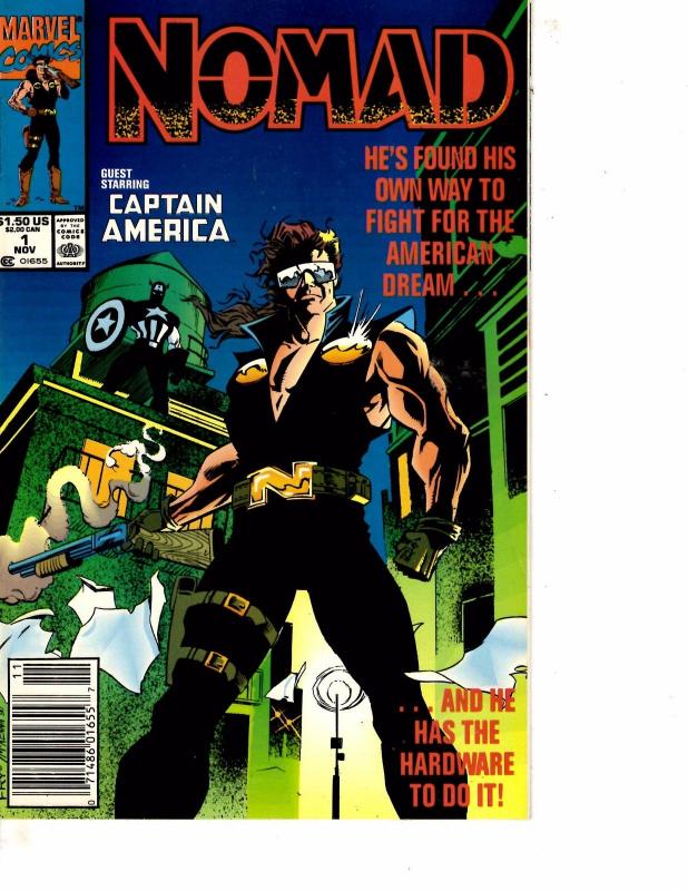 Lot Of 2 Comic Books Marvel Nomad #1 and #4 Thor ON11