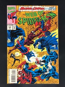 Web of Spider-Man #102 (1993) 1st Meeting of Morbius and Venom