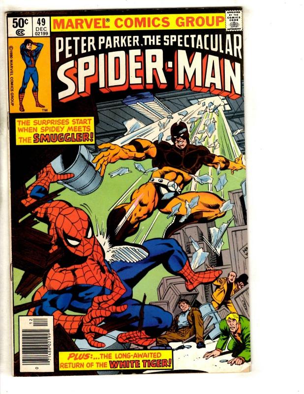 8 Spectacular Spider-Man Marvel Comic Books # 46 47 48 49 50 51 52 53 CR50