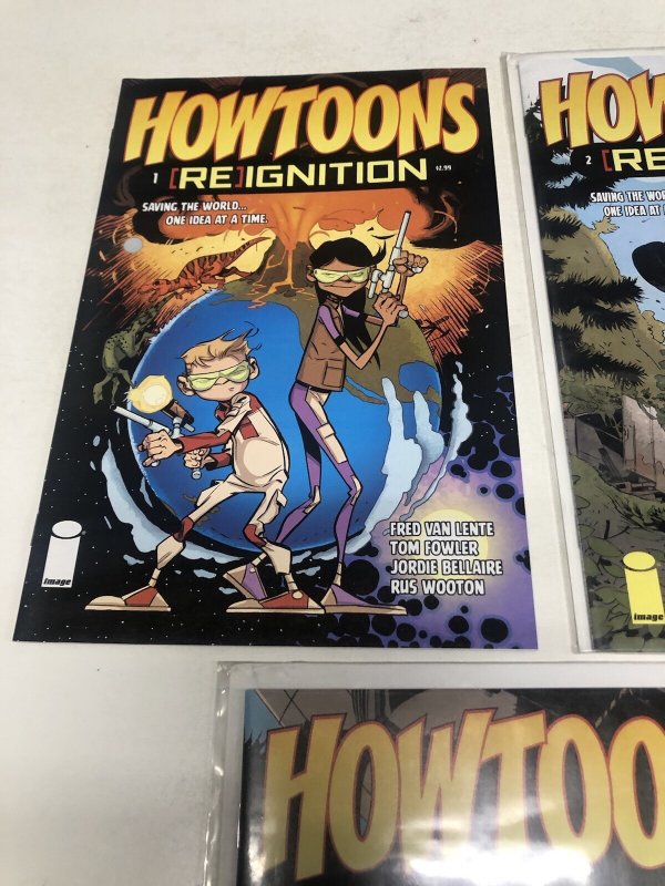 Howtoons Reignition (2014) Set # 1-5 Marvel Comics • Fred Van Lente • Tom Fowler